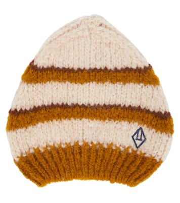 Stripes Pony wool-blend beanie | The Animals Observatory