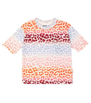 Reen jaguar-print cotton T-shirt | Molo