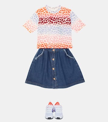 Reen jaguar-print cotton T-shirt | Molo