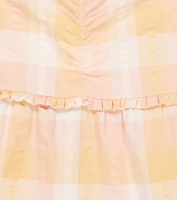 Olimpia plaid cotton jumpsuit | The New Society