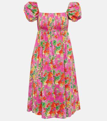 Robe Mira à fleurs | Caroline Constas