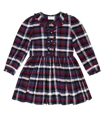 Rio checked cotton dress | Morley