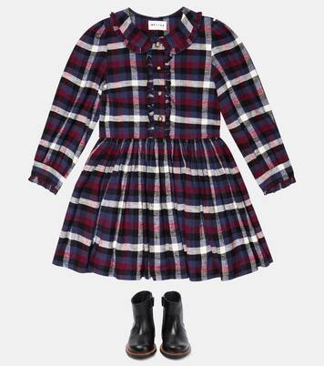 Rio checked cotton dress | Morley