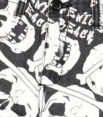 Printed cotton cargo pants | ERL Kids