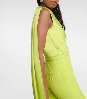 Cara crêpe jumpsuit | Safiyaa