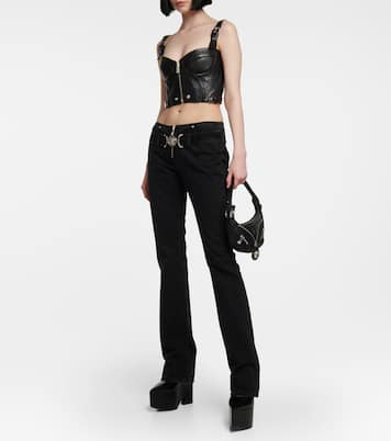 Plateau-Pumps Tempest aus Leder | Versace