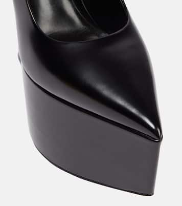 Plateau-Pumps Tempest aus Leder | Versace
