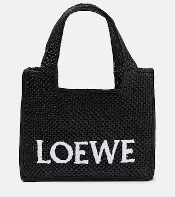 Tote Font Mini aus Raffiabast | Loewe