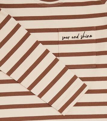 Cotton-blend jersey T-shirt | Brunello Cucinelli Kids