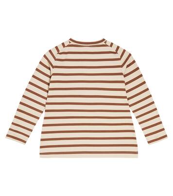 Cotton-blend jersey T-shirt | Brunello Cucinelli Kids
