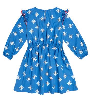 Snow cotton poplin dress | Tinycottons