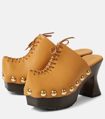 Plateau-Clogs 50 aus Leder | Etro