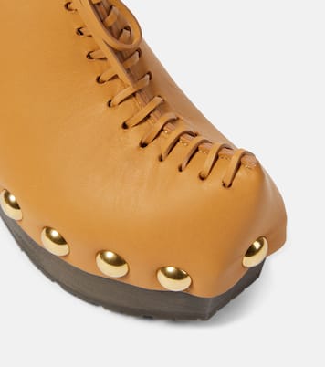 Plateau-Clogs 50 aus Leder | Etro