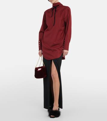 Pantoletten mit Federn | Maison Margiela