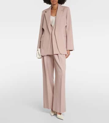 Blazer aus einem Wollgemisch | Victoria Beckham