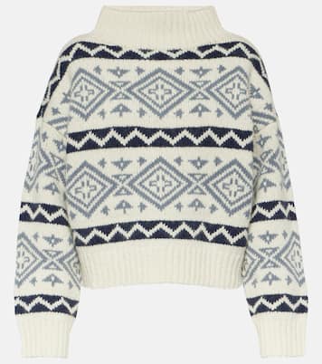 Pull intarsia en laine, coton et alpaga | Polo Ralph Lauren