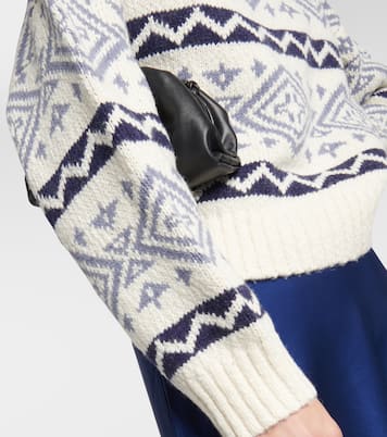 Pull intarsia en laine, coton et alpaga | Polo Ralph Lauren