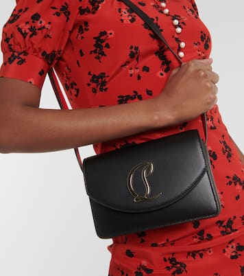 Loubi54 Small leather crossbody bag | Christian Louboutin