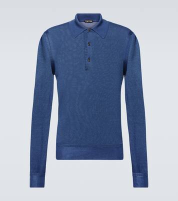 Cashmere and silk polo sweater | Tom Ford