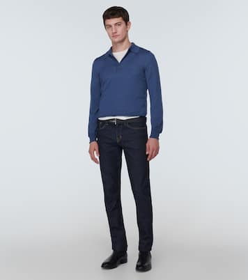 Cashmere and silk polo sweater | Tom Ford