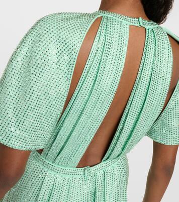 Robe aus Jersey mit Kristallen | Area