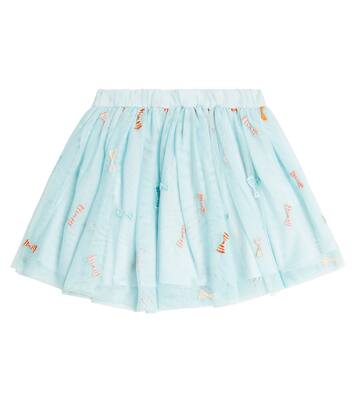 Bestickter Rock aus Tüll | Stella McCartney Kids