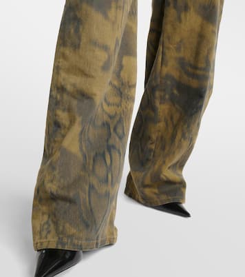 Weite Hose aus Denim | Blumarine