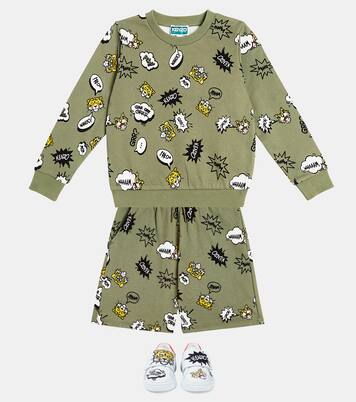 Bedruckte Shorts aus Jersey | Kenzo Kids