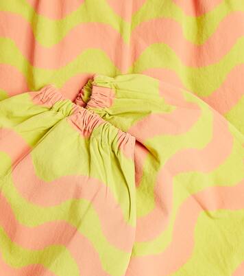 Wave printed cotton sweatpants | Jellymallow