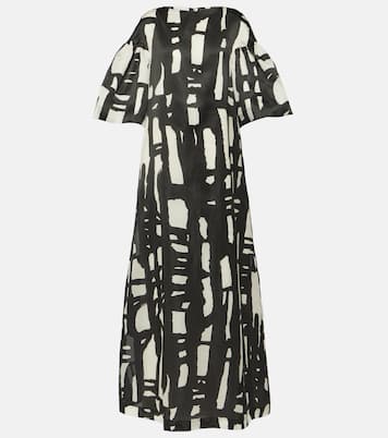 Printed silk organza gown | Max Mara