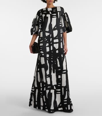 Printed silk organza gown | Max Mara