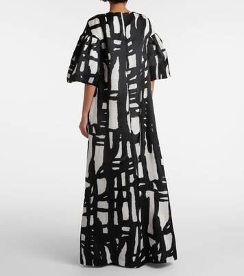 Printed silk organza gown | Max Mara