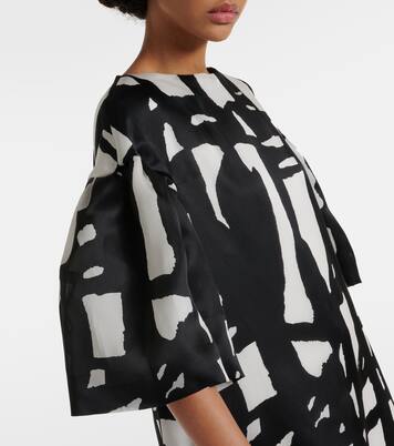 Printed silk organza gown | Max Mara