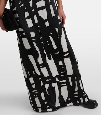 Printed silk organza gown | Max Mara