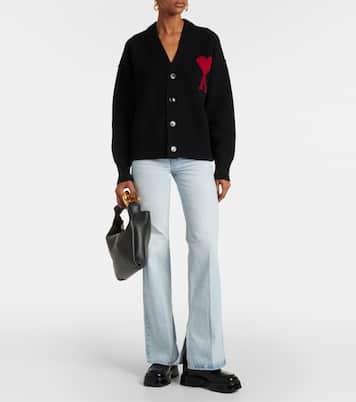 Cardigan Ami de Cœur aus Wolle | Ami Paris