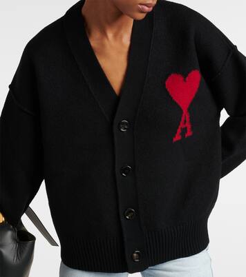 Cardigan Ami de Cœur aus Wolle | Ami Paris