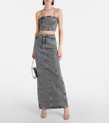 Verzierter Jeansrock | Rotate