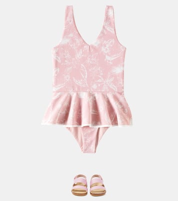 Ruffled floral swimsuit | Marysia Bumby