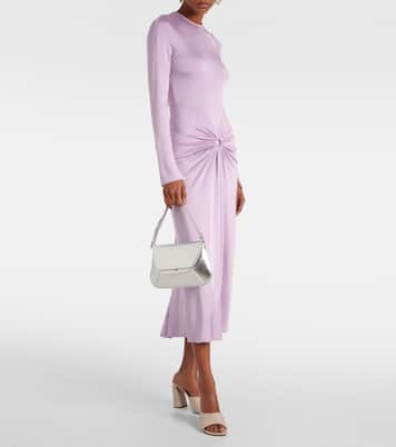 Pantoletten Brigitte 95 aus Canvas | Amina Muaddi