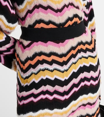 Minirock aus Häkelstrick | Missoni