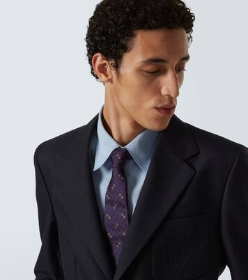 Krawatte GG aus Seiden-Jacquard | Gucci
