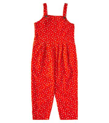 Printed cotton overalls | Stella McCartney Kids