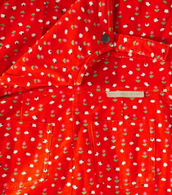 Printed cotton overalls | Stella McCartney Kids