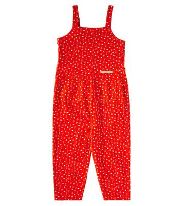 Printed cotton overalls | Stella McCartney Kids