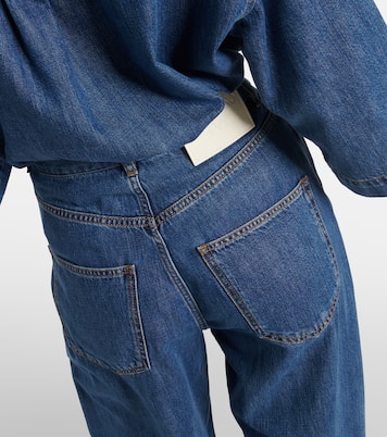 High-Rise Wide-Leg Jeans | Valentino