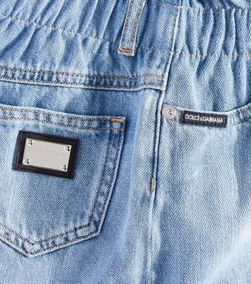 Logo denim skirt | Dolce&Gabbana Kids