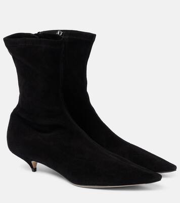 Ankle Boots Liisa aus Veloursleder | The Row