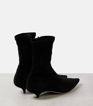 Ankle Boots Liisa aus Veloursleder | The Row