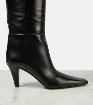Overknee-Stiefel Jill 75 aus Leder | Saint Laurent