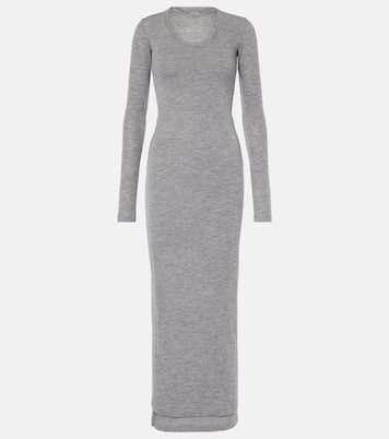 Virgin wool midi dress | Jil Sander
